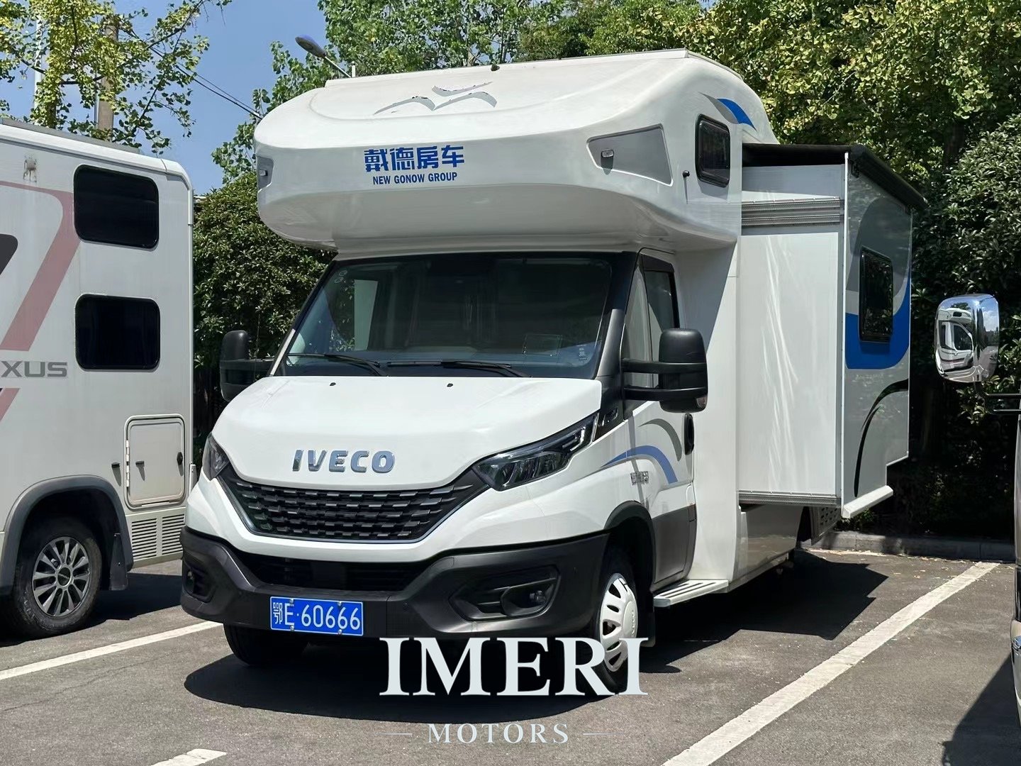 Dade Etu imported Iveco double expansion RV