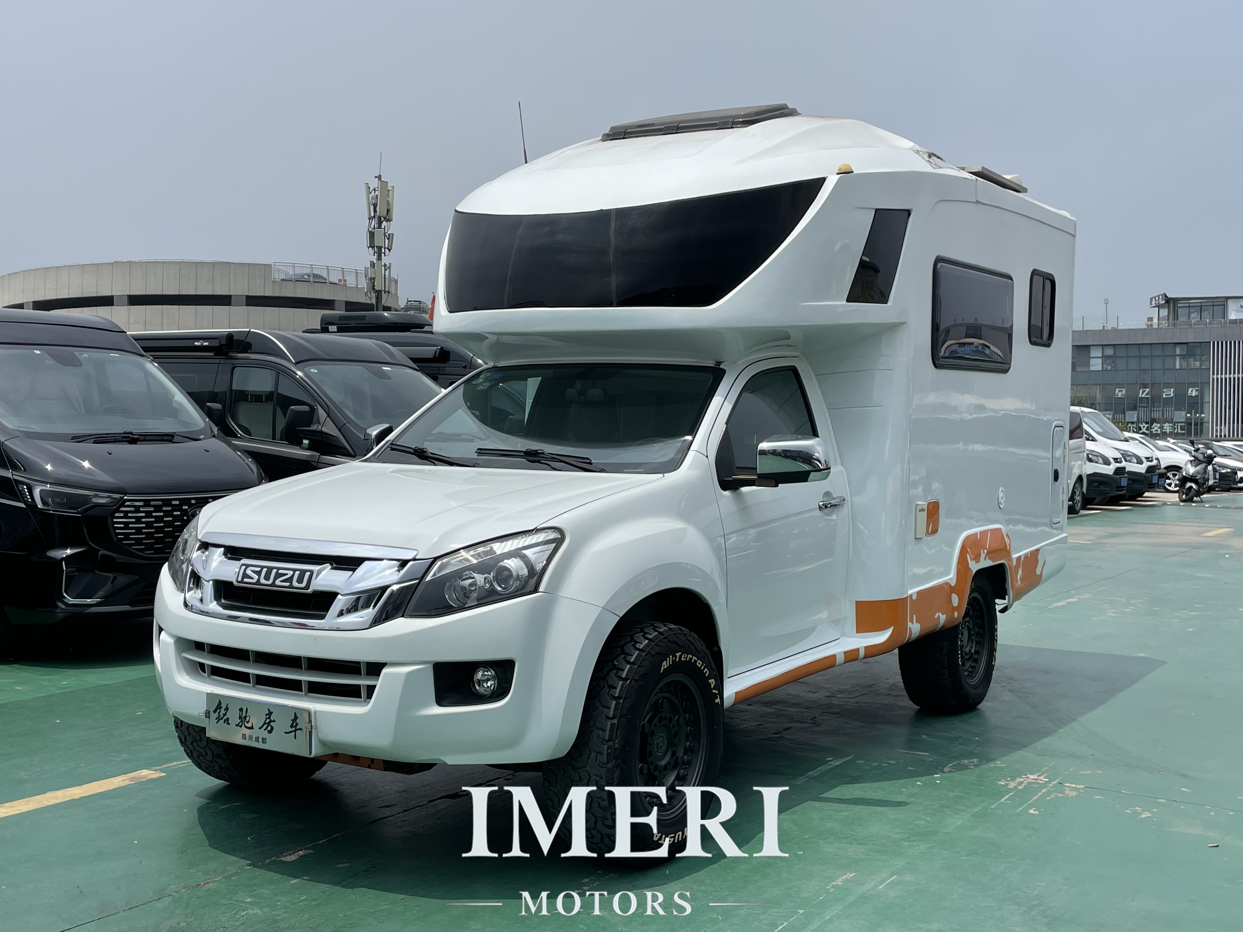 2019 Isuzu D-MAX Jiangling Snow Leopard four-wheel drive off-road RV
