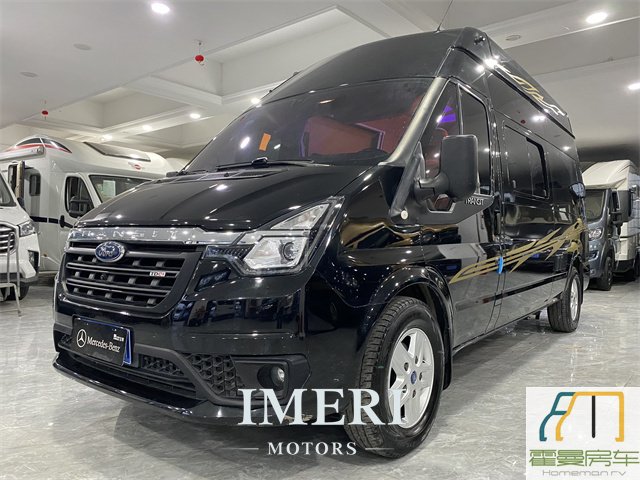 22 Ford New Generation Transit Pro Black Knight Business Travel Cars
