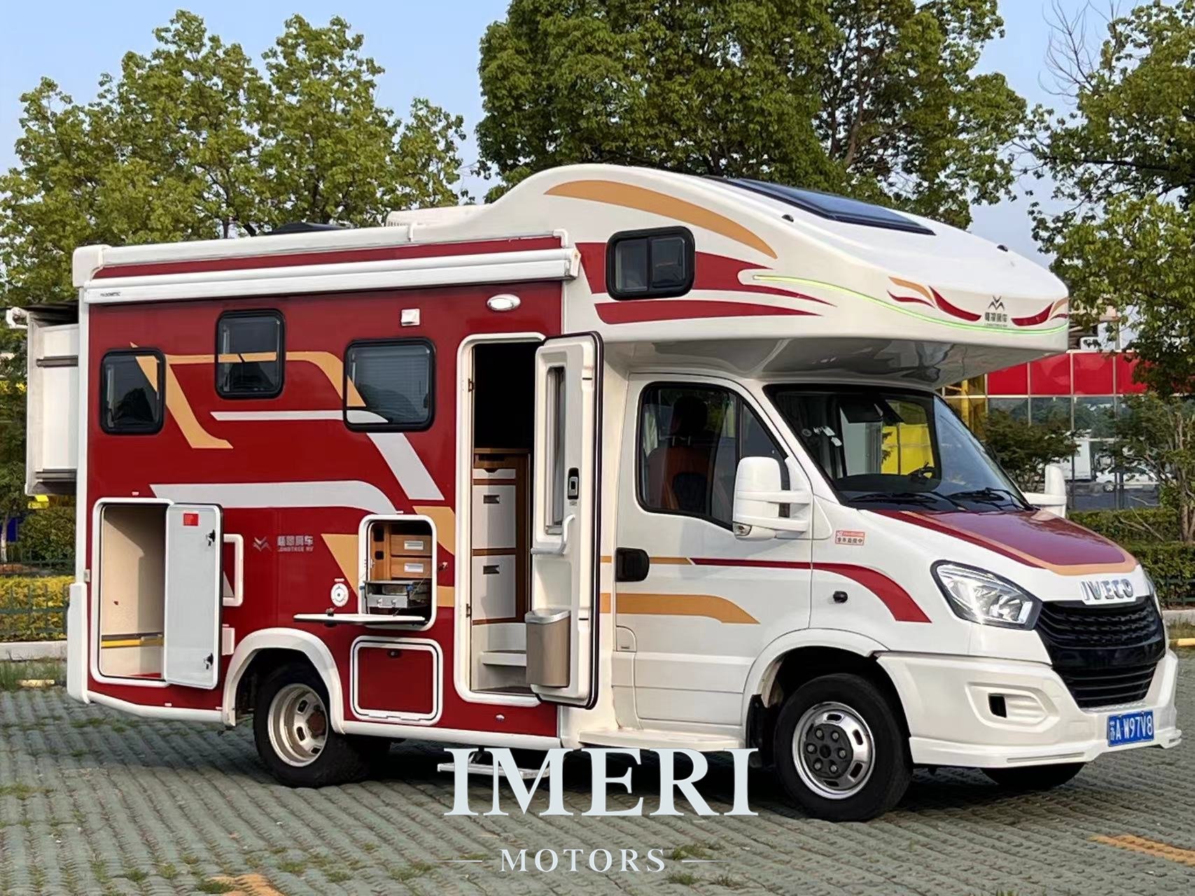 22-year-old Longcui double expansion RV