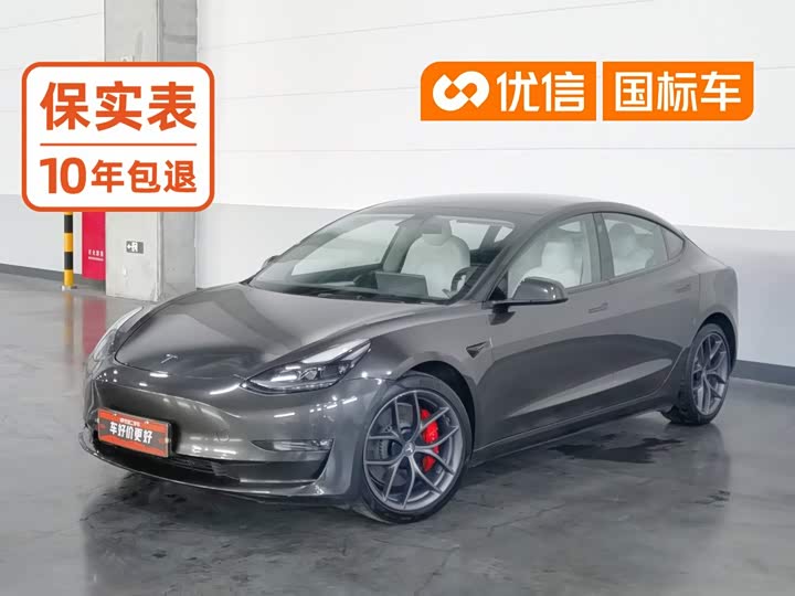 Model 3 2021 Performance high-performance all-wheel drive version
