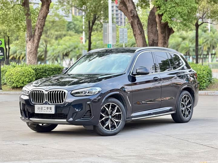 BMW X3 2022 facelift xDrive25i M sports package