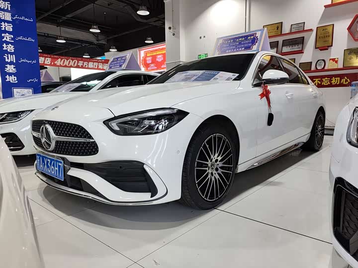 Mercedes-Benz C-Class 2023 facelift C 200 L sports version