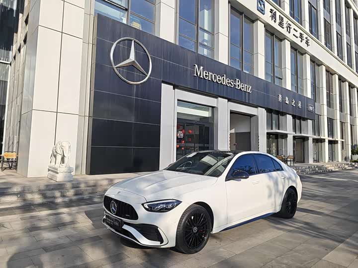 Mercedes-Benz C-Class 2024 facelift three C 260 L sports version