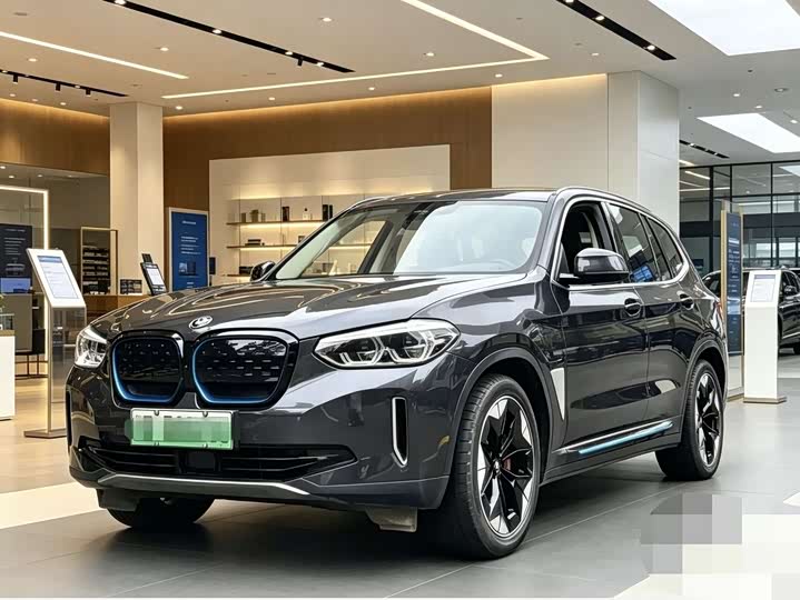 BMW iX3 2021 facelift, new collar model