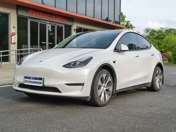 Model Y 2021 long-range all-wheel drive version