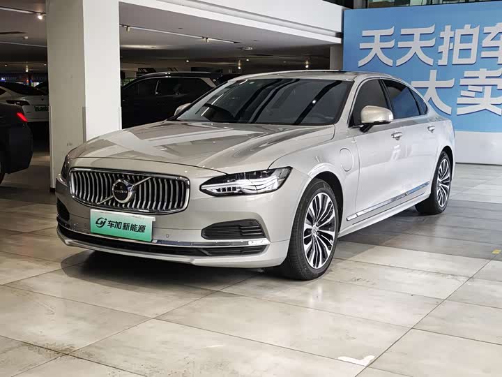 2023 Volvo S90 plug-in hybrid 2023 T8 plug-in hybrid four-wheel drive long range Zhiyi luxury version