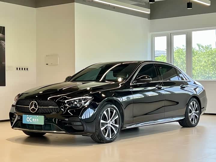 Mercedes-Benz E-Class New Energy 2023 E 350 e L plug-in hybrid sports sedan