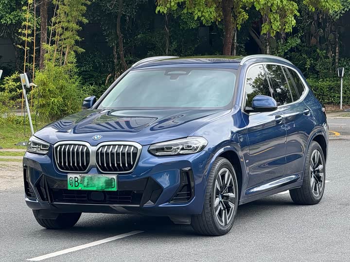 BMW iX3 2022 leading model