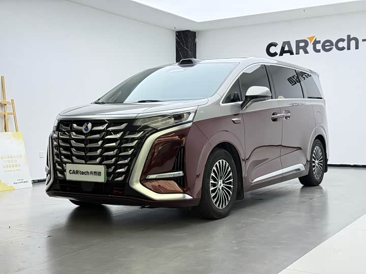 Denza D9 2025 DM-i smart driving version 1020 four-wheel drive exclusive model