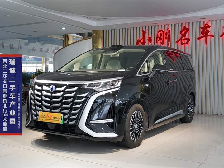 Denza D9 2025 DM-i smart driving version 1020 four-wheel drive flagship model