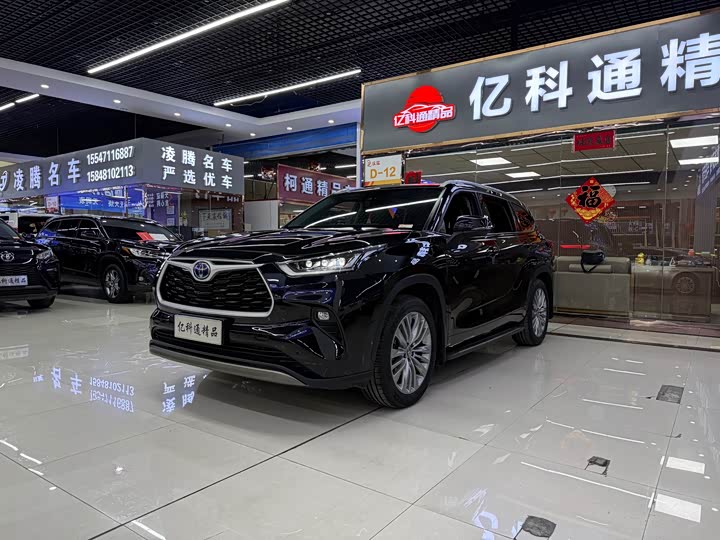 Highlander 2022 dual engine 2.5L four-wheel drive premium version 7 seats