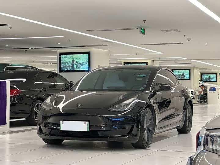 Model 3 2021 facelift standard range rear drive upgraded version 3D1