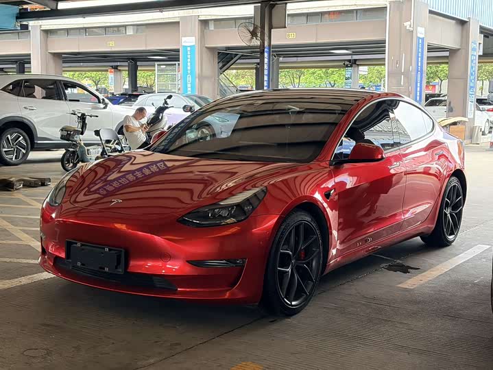 Model 3 2021 Performance high-performance all-wheel drive version 3D6
