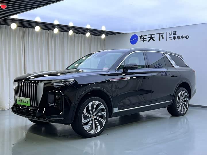Hongqi E-HS9 2022 model 660km flag collar version four seats